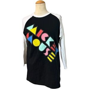 Disney Parks Raglan Sleeve Shirt Retro Medium